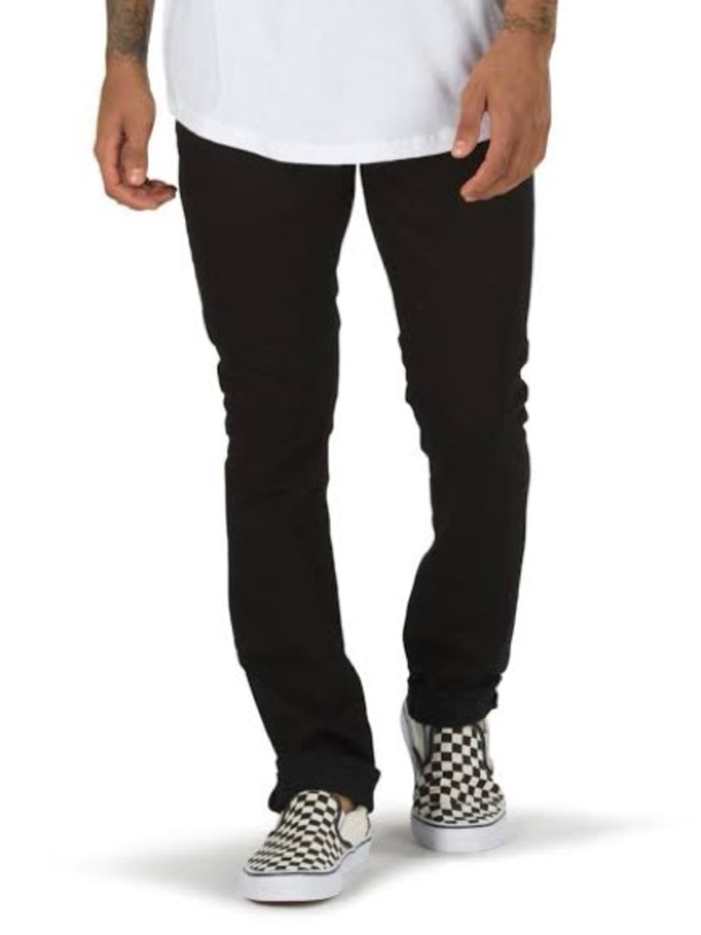 Vans V76 Black Skinny Jeans